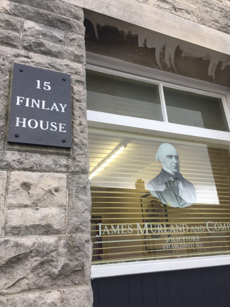 Murlands head office named Finlay House Murlands Solicitors